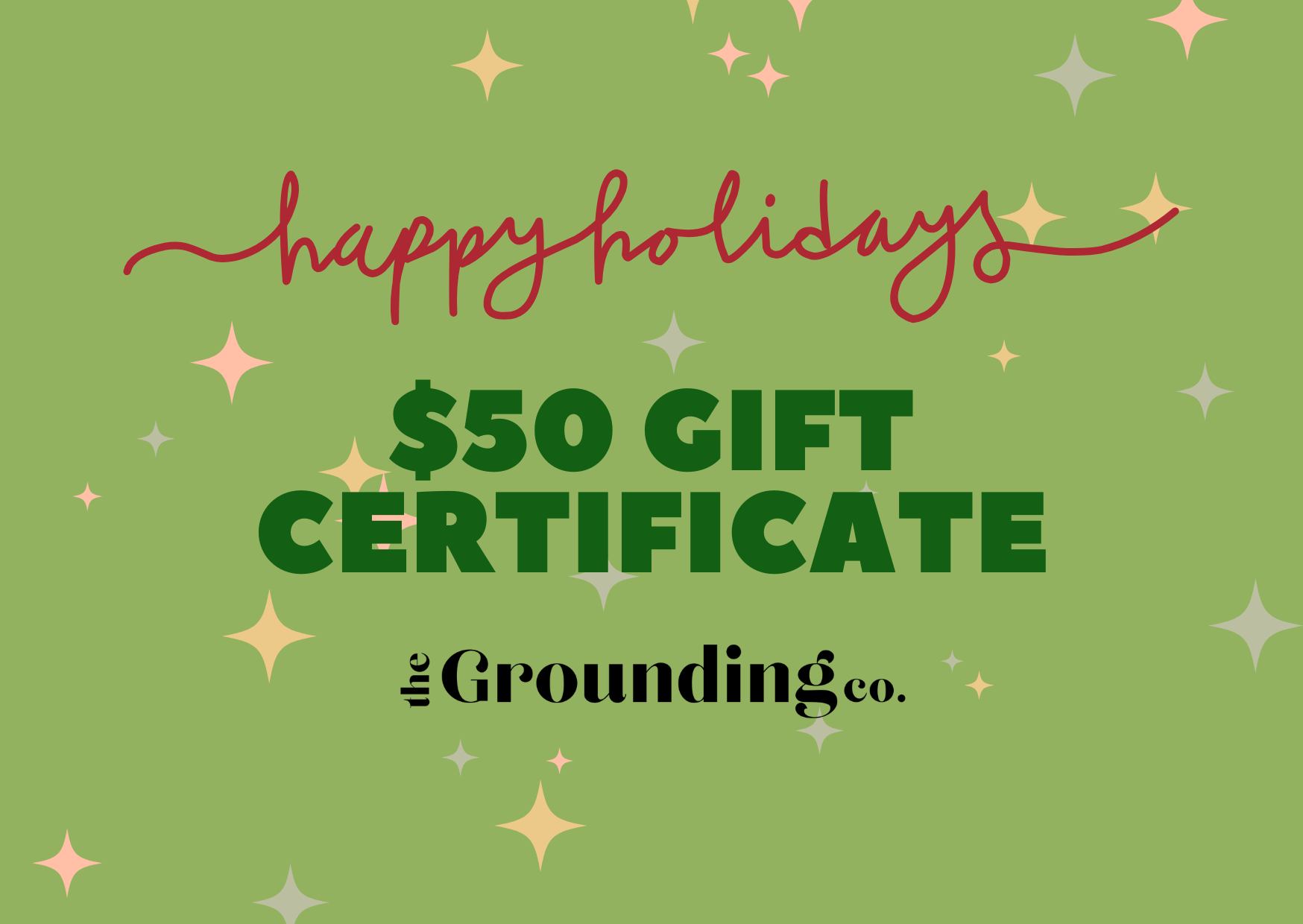 Tarjetas de regalo Grounded