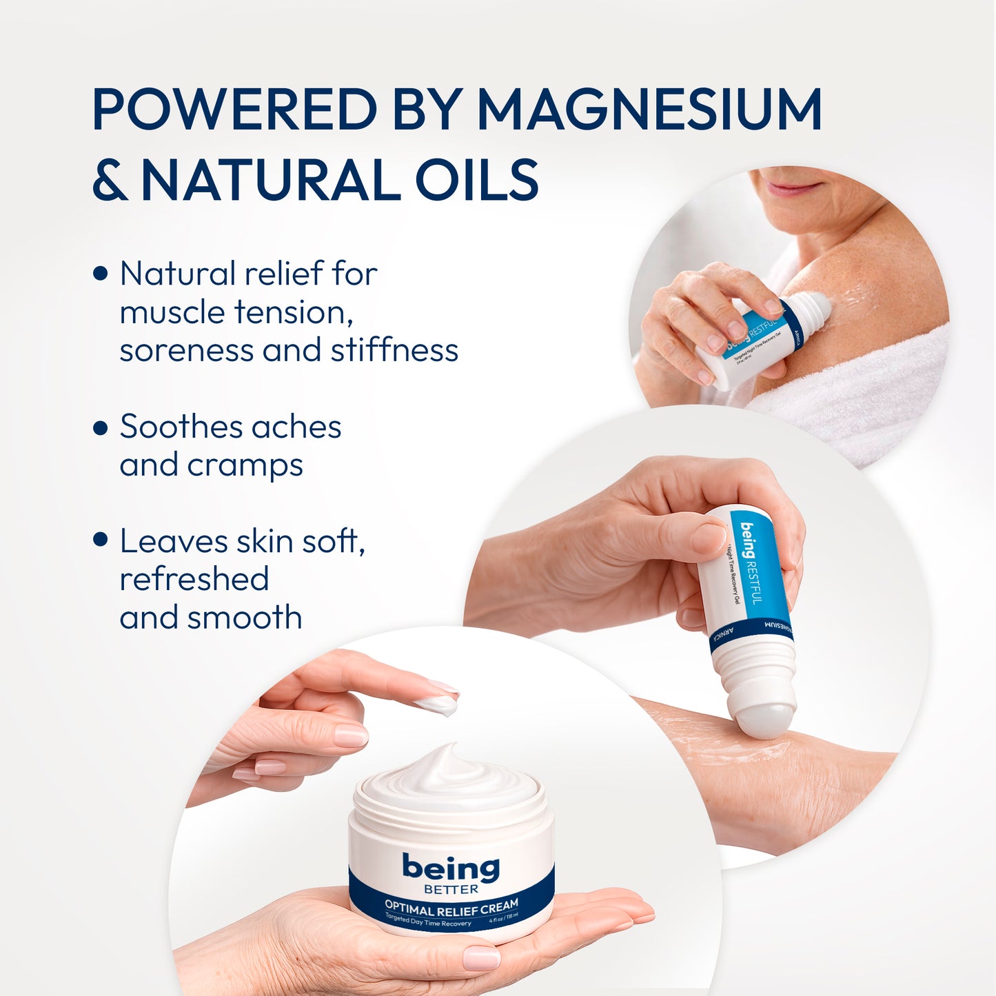 Cream and roll-on